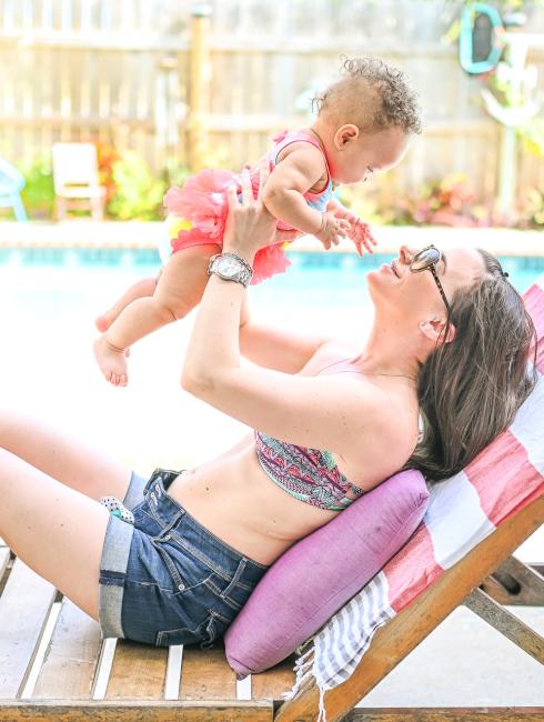 profiter des vacances avec un bébé