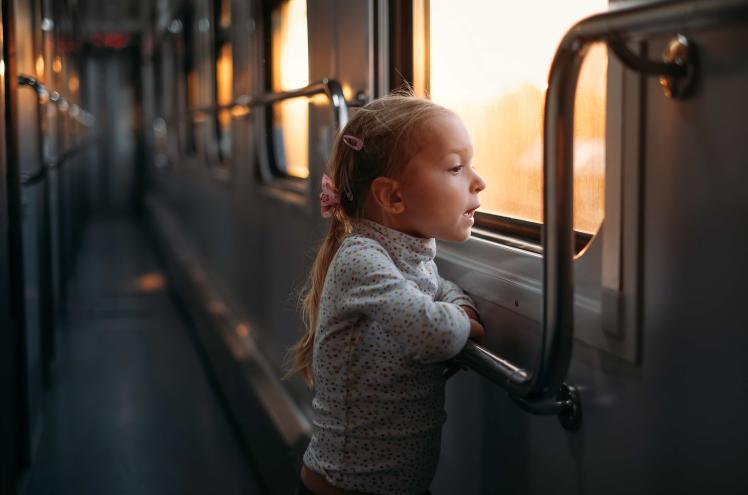 promenade train enfants
