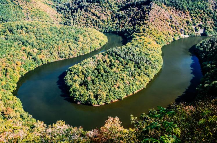 Méandre Queuille nature sauvage France ANCV