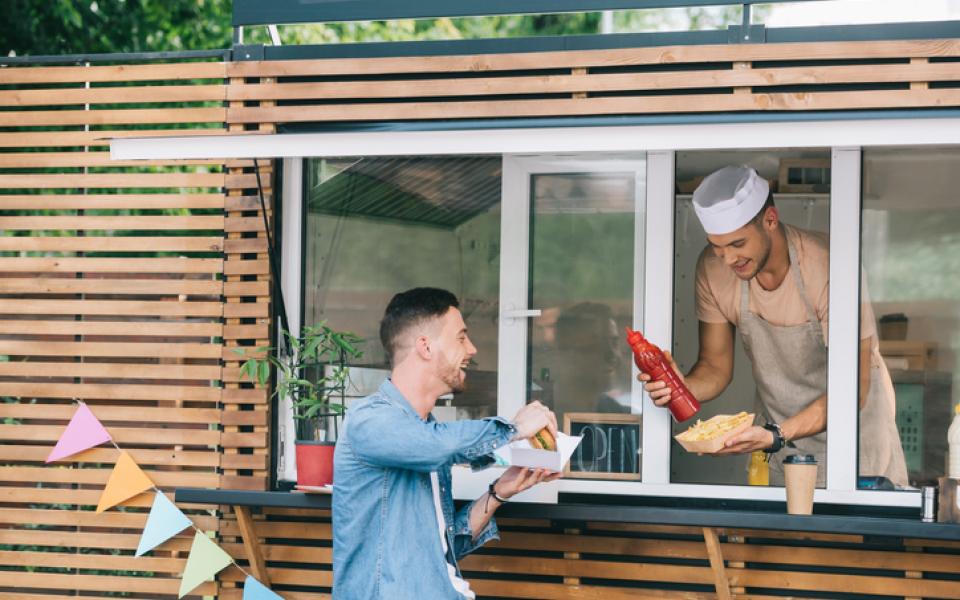 Baraque à frites dans le nord