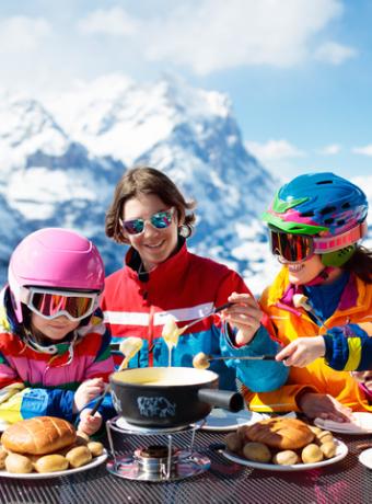 fondue jurassienne avec cheques vacances