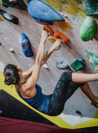 Activités sensations fortes escalade ANCV