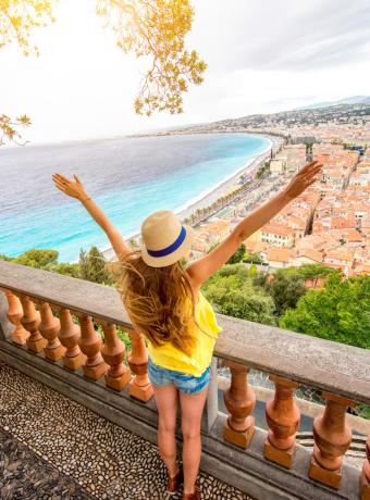 Colline de Nice panorama