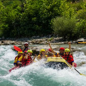 activités sensations fortes rafting ANCV